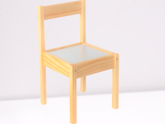 Mesa de luz Montessori con sillas - Nenitus