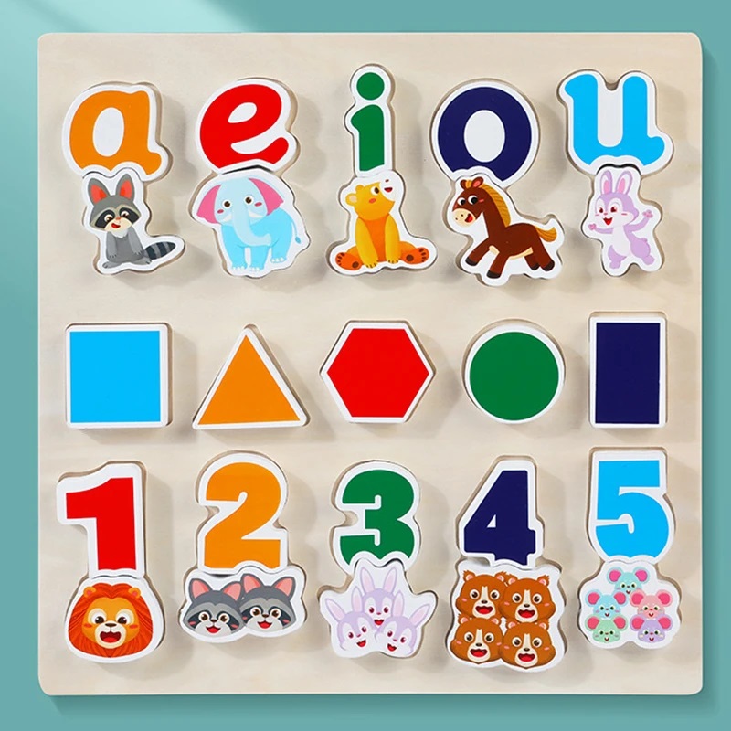 puzzle 3D Montessori